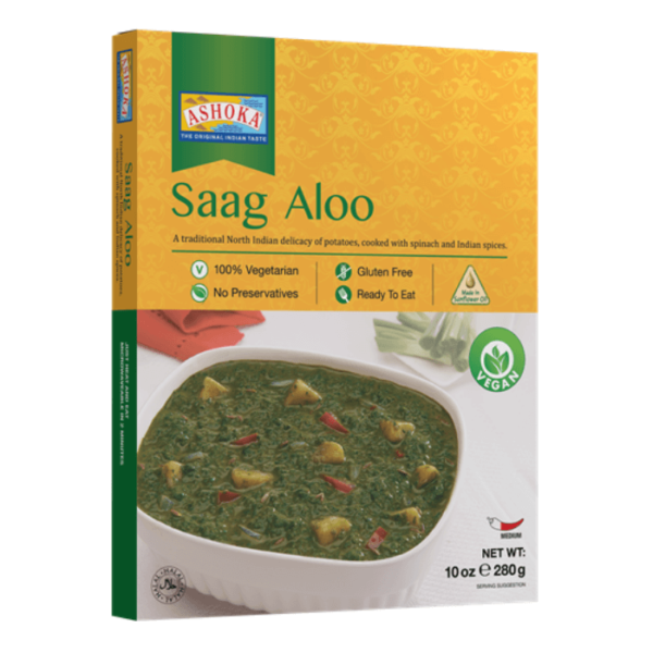 Shop Ashoka Saag Aloo (Ready to Eat) - 280g at Grocerywala