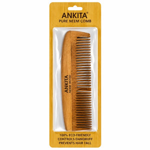 Ankita Pure Neem Wood Comb