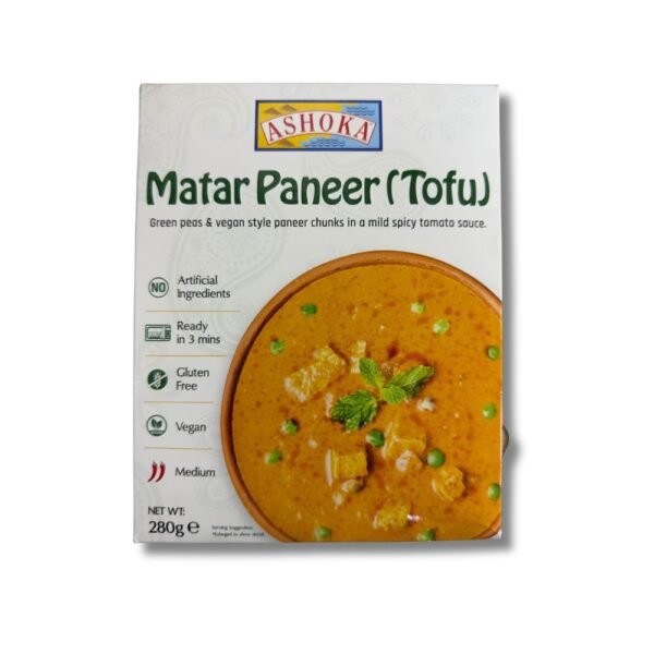 Shop Ashoka Matar Paneer Tofu (Ready to Eat) - 280g at Grocerywala
