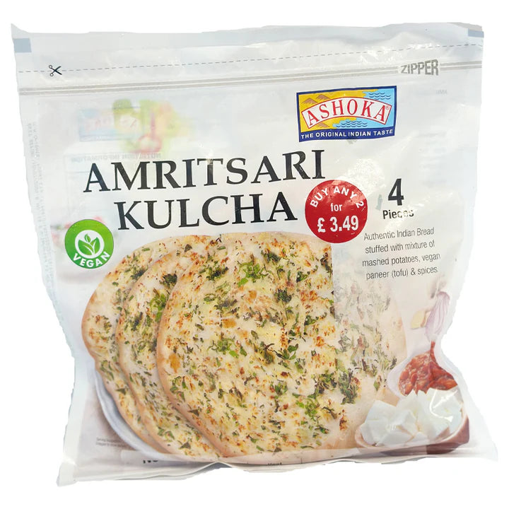 Shop Ashoka Amritsari Kulcha 4pcs - 320g at Grocerywala