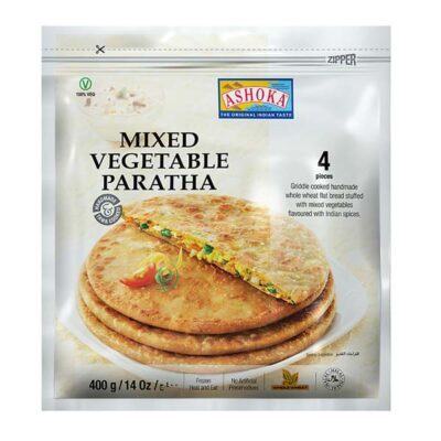 Shop Ashoka Mix Veg Paratha 4pcs - 400g at Grocerywala
