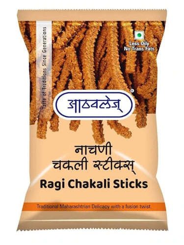 Shop Athavale's Ragi Chakali Sticks - 200g at Grocerywala