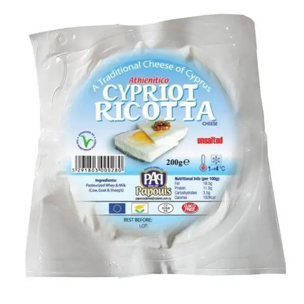Papouis Ricotta Cheese - 200g