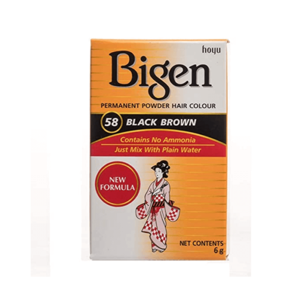 Shop Bigen Dye Black Brown 58 6g at Grocerywala