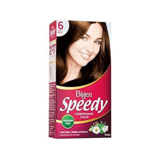 Shop Bigen Dye Women Medium brown 6 80g at Grocerywala