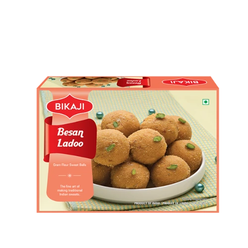 Shop Bikaji Besan Ladoo 200g at Grocerywala