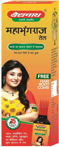 Shop Baidyanath MahaBhringraj Hair Oil - 200 ml at Grocerywala