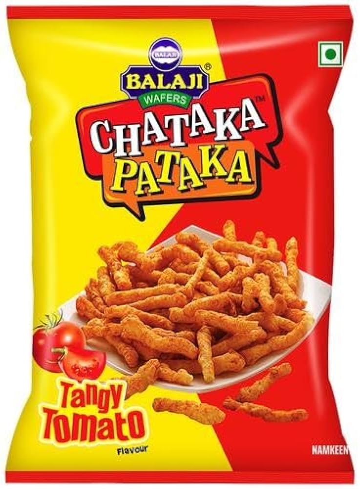 Shop Balaji Chataka Pataka Tangy Tomato - 65g at Grocerywala