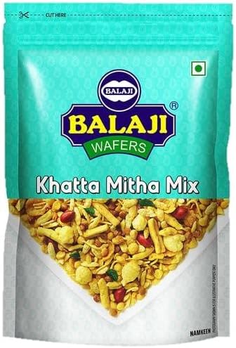 Shop Balaji Khatta Mitha Mix - 400g at Grocerywala