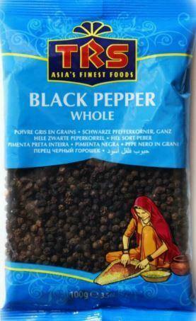 Shop Trs Black Pepper Whole - 100g at Grocerywala