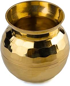 Shop Brass Kalash Indian Lota (Puja) at Grocerywala