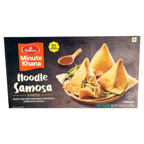 Shop Haldirams Noodles Samosa Frozen (8pcs) - 640g at Grocerywala