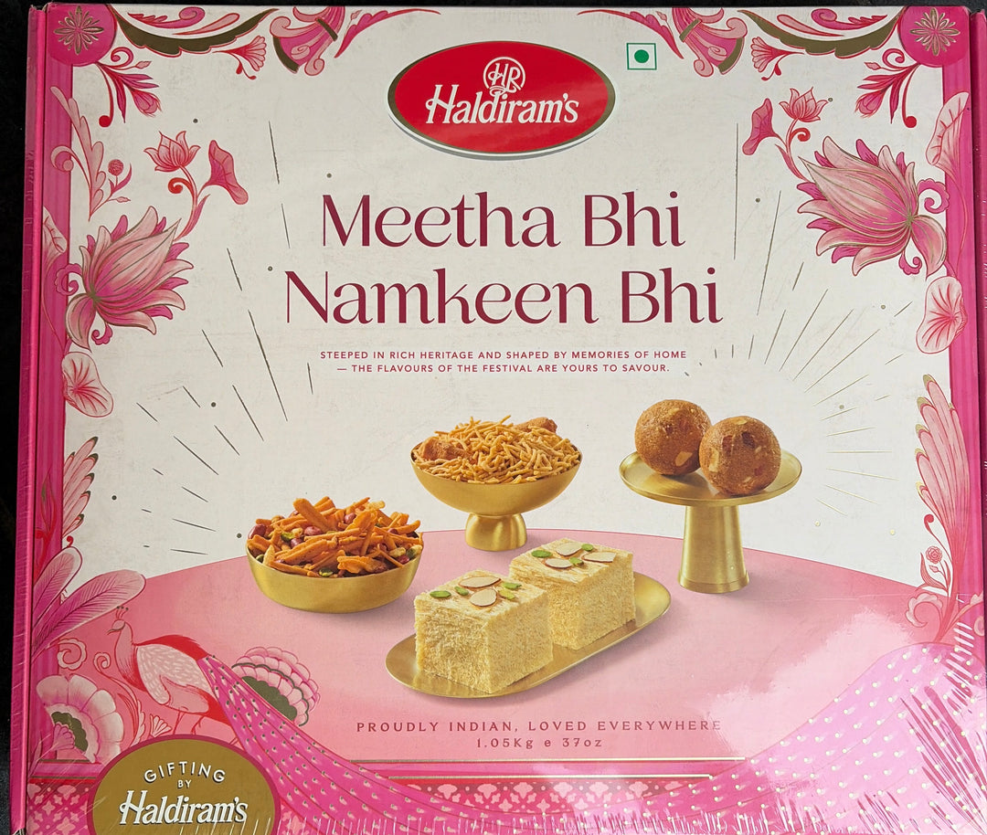 Haldiram Meetha Bhi Namkeen Bhi Gift Box - 1.05kg