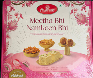 Haldiram Meetha Bhi Namkeen Bhi Gift Box - 1.05kg