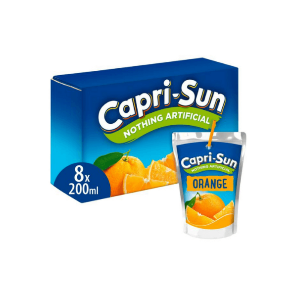 Shop Capri Sun Orange 8Pk 8X200Ml at Grocerywala