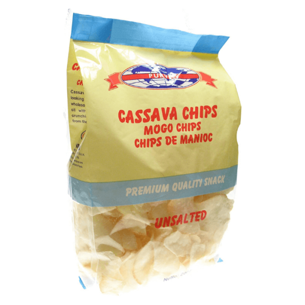 Shop Purvi Cassava Chips Unsalted - 200g at Grocerywala