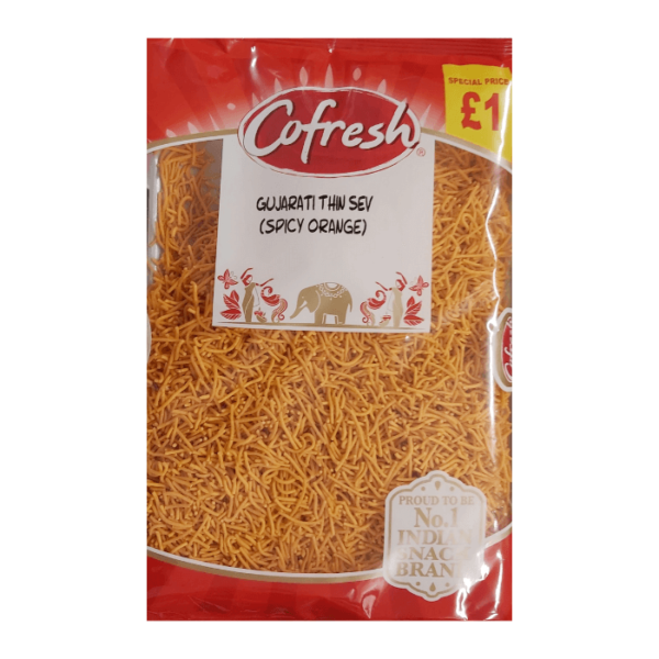 Shop Cofresh Thin Sev Spicy Gujrati - 350g at Grocerywala