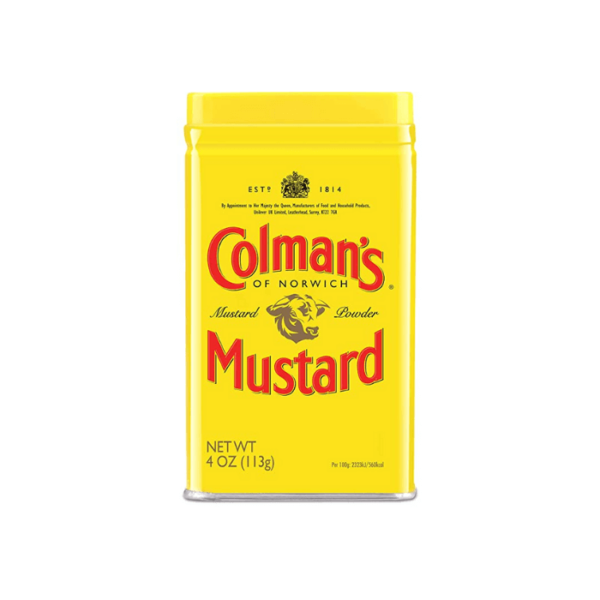 Shop Colmans English Mustard Powder Tin 57g at Grocerywala