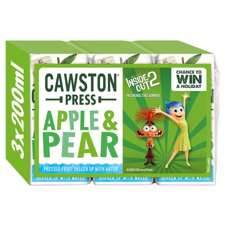 Shop Cawston Press Apple & Pear 3X200ml at Grocerywala