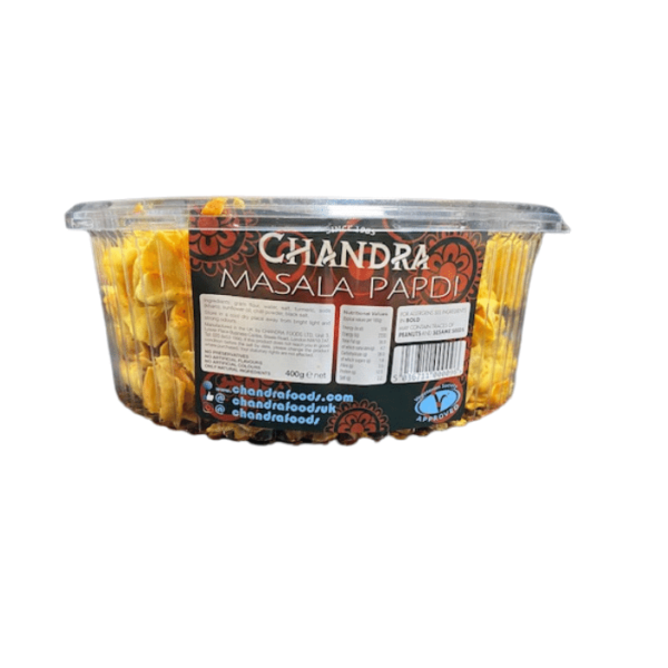 Shop Chandras Masala Papdi Large - 400g at Grocerywala