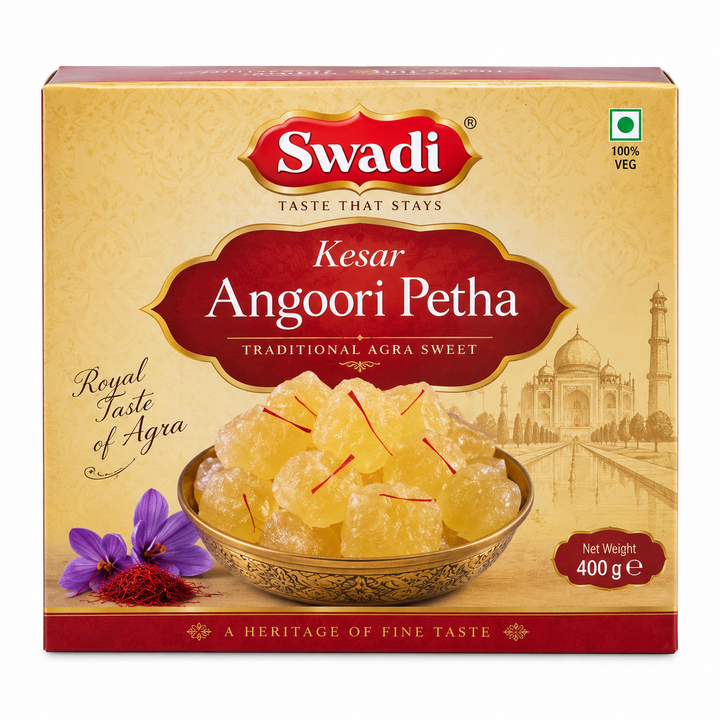 Swadi Kesar Angoori Petha - 400g