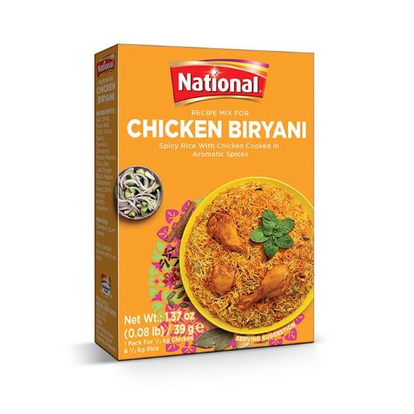 Shop National Chicken Biryani Masala - 55g at Grocerywala
