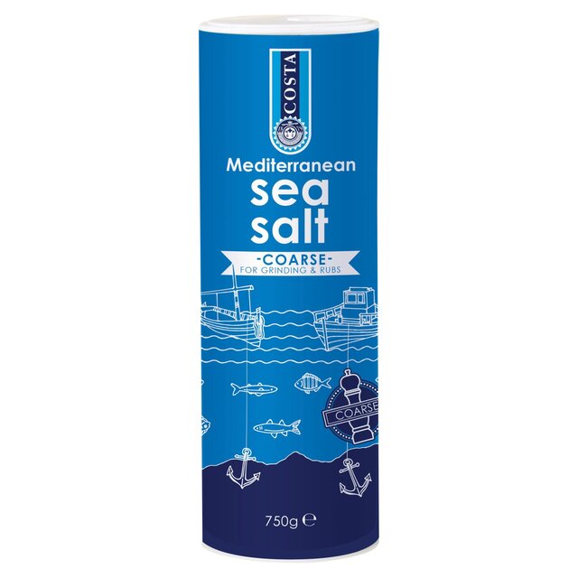 Shop Costa Sea Salt Mediterranean Coarse - 750g at Grocerywala