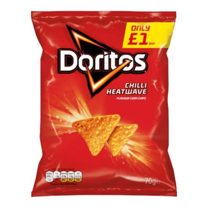 Shop Doritos Chilli Heatwave - 70g at Grocerywala