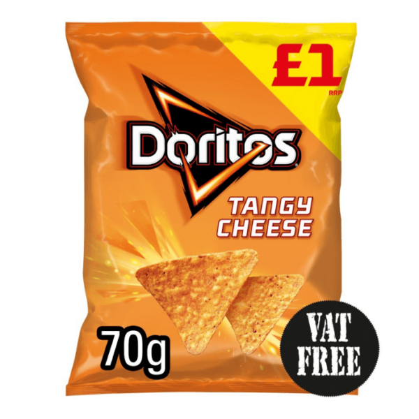 Shop Doritos Tangy Cheese - 70g at Grocerywala
