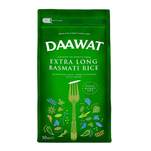 Daawat extra long basmati rice 10kg bag