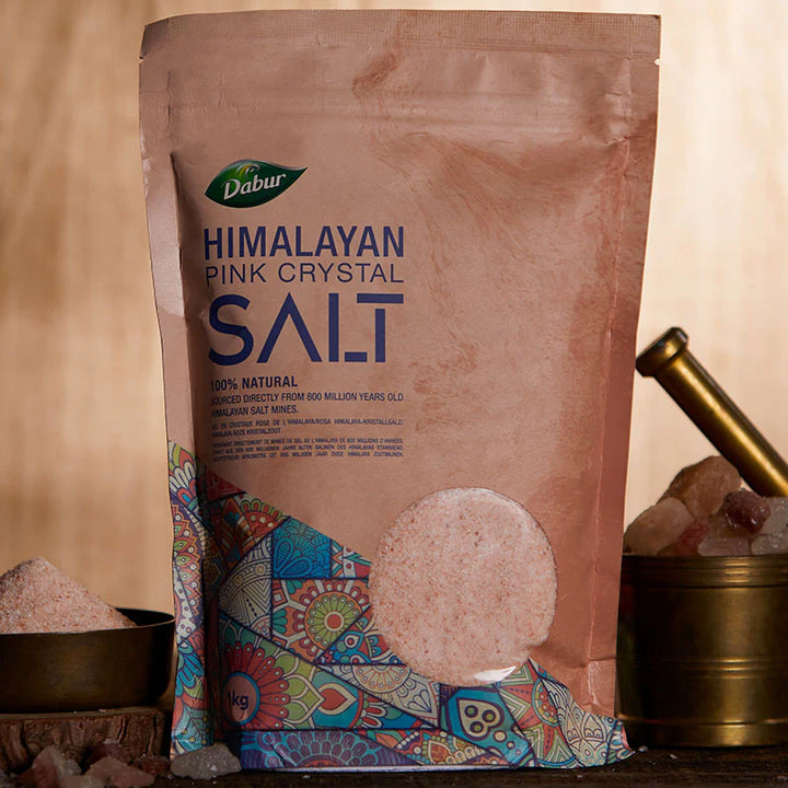 Shop Dabur Himalayan Pink Salt - 1kg at Grocerywala