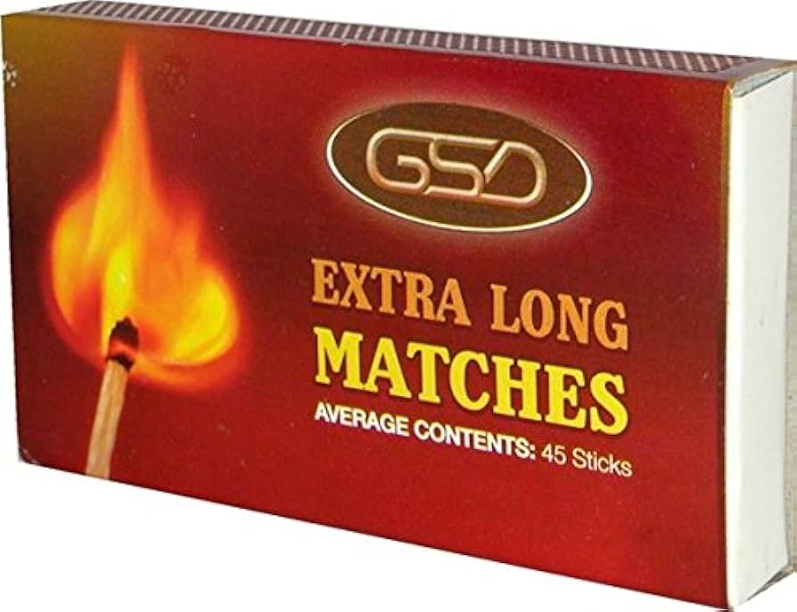 Shop GSD Household Matchbox extra long at Grocerywala
