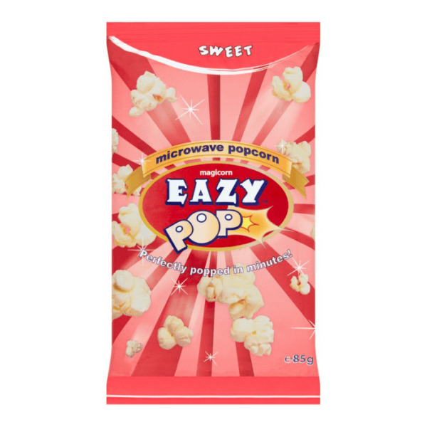 Shop Eazy Pop Popcorn Sweet Microwave - 100g at Grocerywala