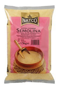 Natco Semolina Extra Coarse - 1.5kg pack