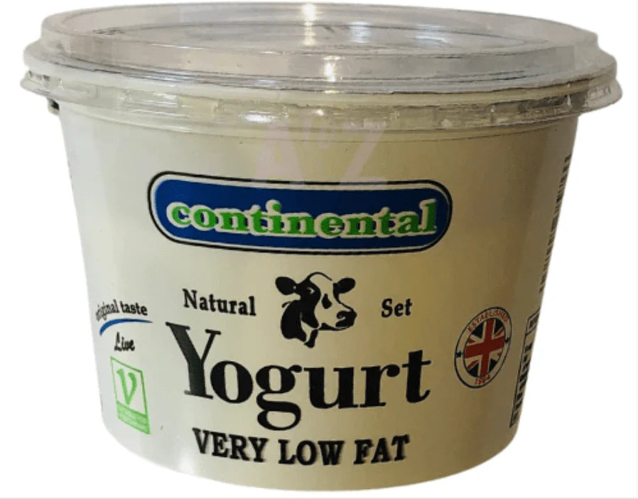Shop Continental Low Fat Natural Set Yogurt - 400g at Grocerywala