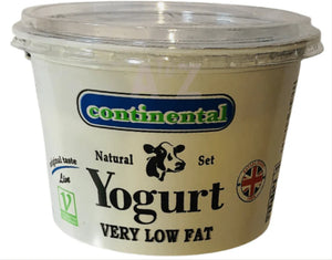 Shop Continental Low Fat Natural Set Yogurt - 400g at Grocerywala