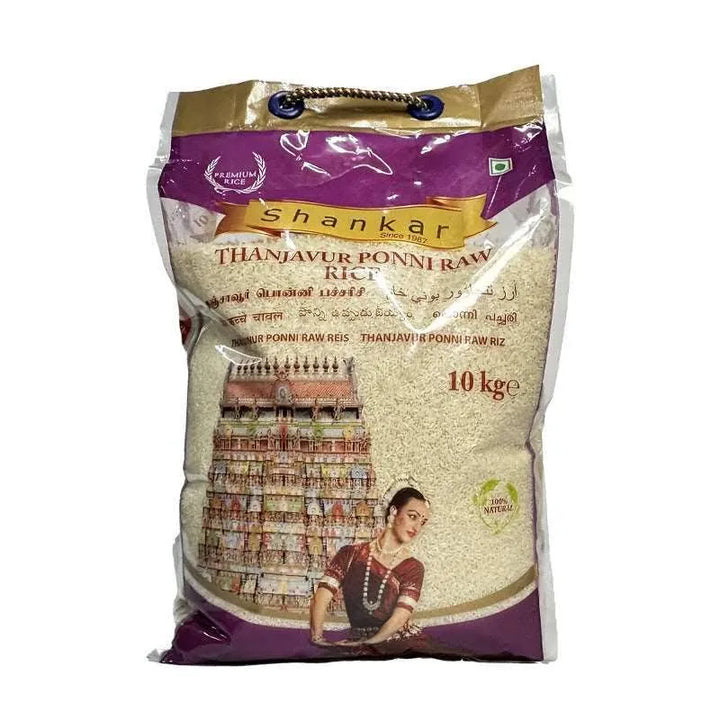 Shankar Ponni Raw Rice - 10kg