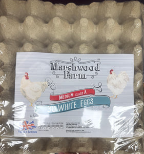 30 White Eggs medium