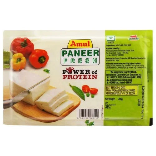 Shop Amul Malai Paneer 200g at Grocerywala