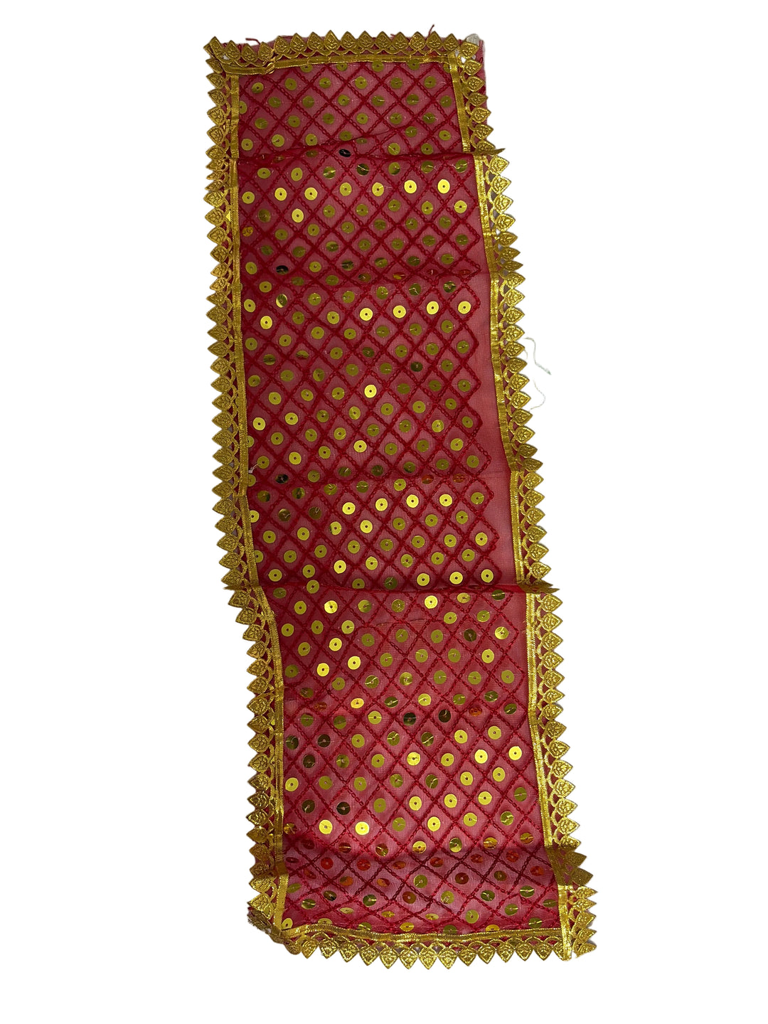 Red Mata Ki Chunni design 3