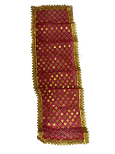 Red Mata Ki Chunni design 3