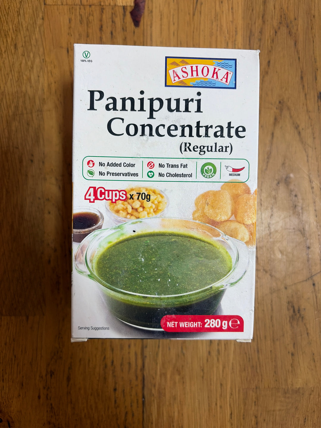 Ashoka Panipuri Concentrate Frozen - 280g