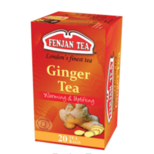 Shop Fenjan Ginger Tea (20 bags) - 40g at Grocerywala