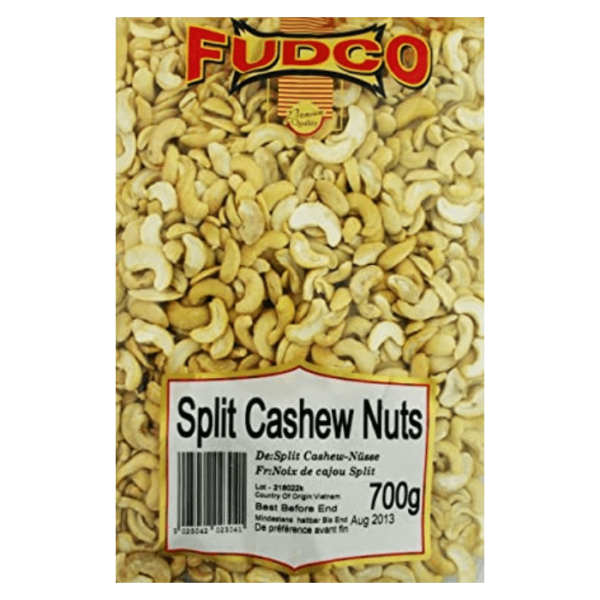 Shop Fudco Cashew Nuts Split - 700g at Grocerywala