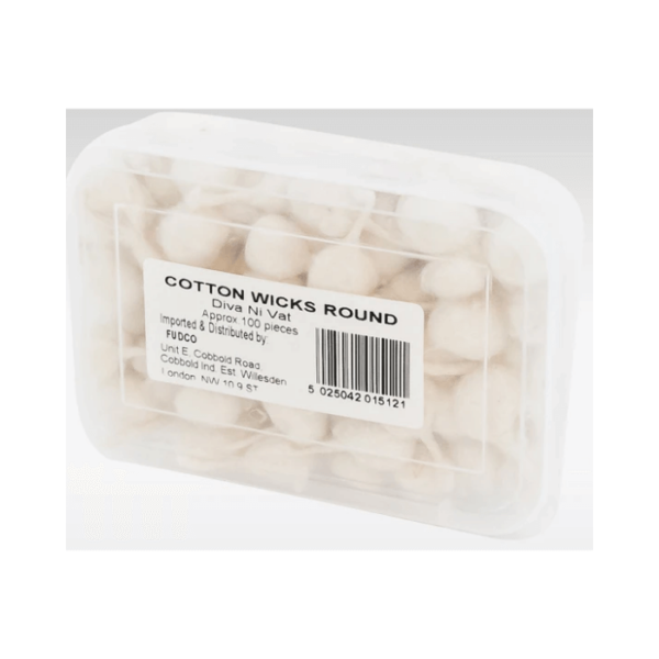 Shop Fudco Cotton Wicks Round Diva 100S at Grocerywala