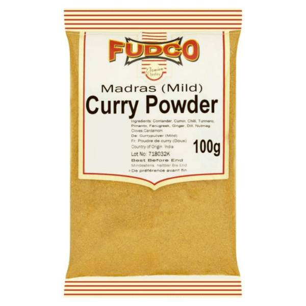 Shop Fudco Curry Powder Madras Mild 100G at Grocerywala