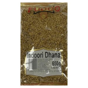 Shop Fudco Coriander Seeds Indori(Dhana) - 650g at Grocerywala