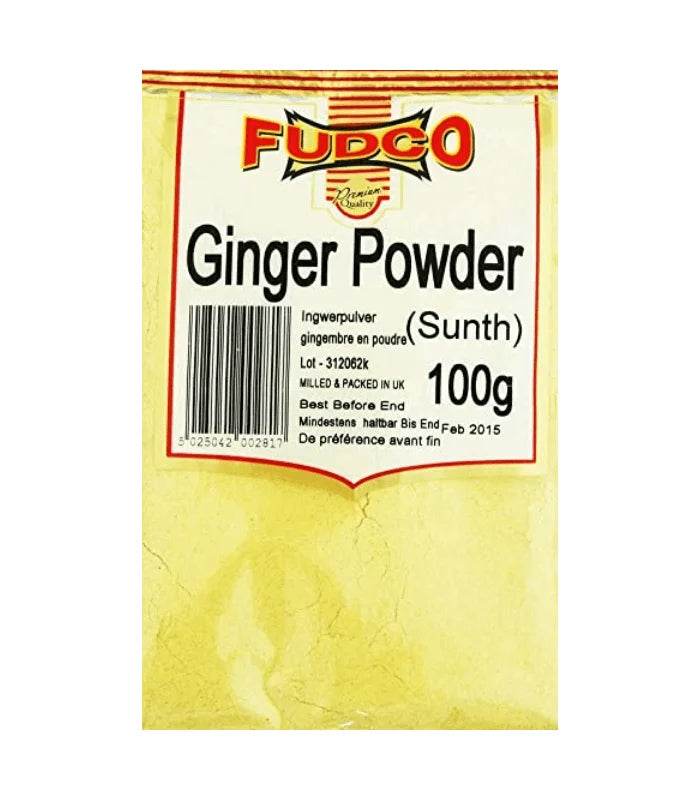 Shop Fudco Ginger Powder (Saunth) - 100g at Grocerywala