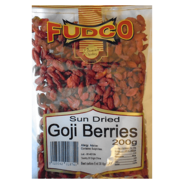 Shop Fudco Dried Goji Berries - 200g at Grocerywala