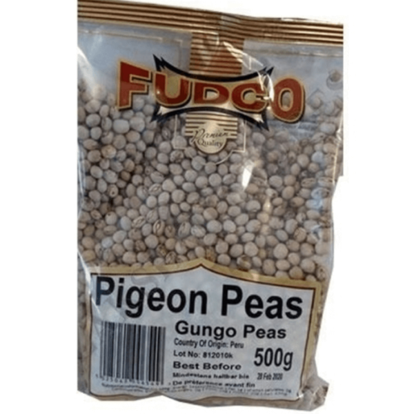 Shop Fudco Pigeon Peas (Gungo) - 500g at Grocerywala